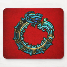 Türkis Quetzalcoatl Mauspad