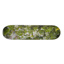 Turm-Blumen-Pflanzen-Hauben Skateboardbrett