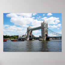 Turm-Brücke, London-Plakat
