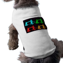 Turm-Brücken-Collage Haustiershirts