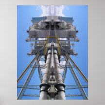 Turm im Himmel Plakate
