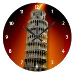 Turm von Pisa-Wanduhr