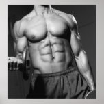Turnhallen-Wand u. Fitnessstudio-Plakat #3