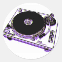 Turntable Sticker