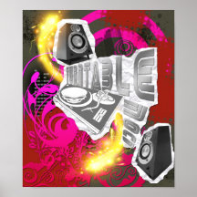 Turntables No cd Posterdrucke