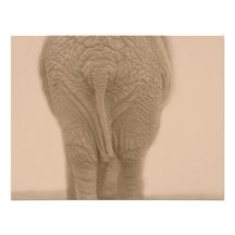 tut meinen wertlosblick großen Sepia Einladungen