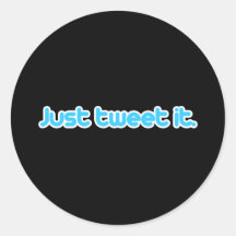 Tweetet gerade es aufkleber