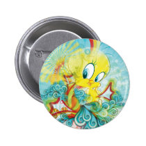 Tweety in der blauen Welle buttons