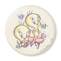 Tweety mit Edelsteinen magnete