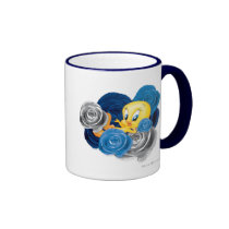 Tweety mit Rosen tassen