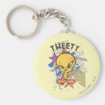 Tweety verärgerte 2 schlüsselanhänger