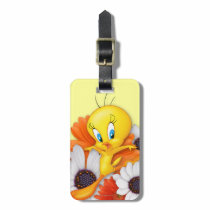 Tweety With Daisies kofferanhänger