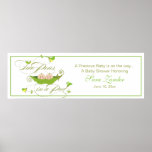Twin Peas in a Pod  |  Neutral Banner poster