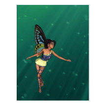 Twinkletoes Fee-Postkarte