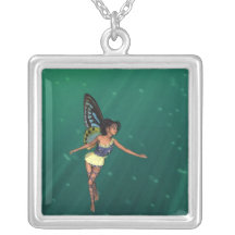Twinkletoes feenhafte Sterlingsilber-Halskette