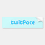 twitface auto sticker