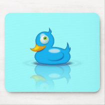 Twitter-Ente mousepads