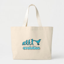 Twitter-Evolution Leinentaschen