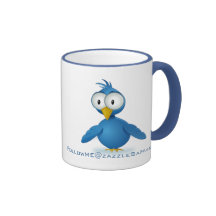 Twitter-Follow-me @ Ihr Benutzername Tee Tasse