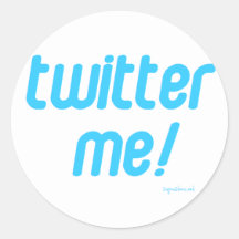 Twitter ich aufkleber