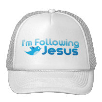 Twitter ich folge ich Jesus Christus kappen
