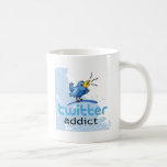 Twittersüchtiger Teetasse