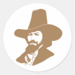Typ Fawkes Porträt-Aufkleber