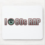Typmädchen-80er RAP-MUSIK ANGESAGT-HOPFENmarmelade Mousepads
