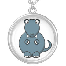 Tyrannosaurus Rex Cartoon-Halskette