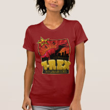 Tyrannosaurus Rex Dinosaurier-Invasion 2009 Tshirts
