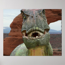 Tyrannosaurus Rex Dinosaurier PLAKAT