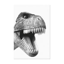 Tyrannosaurus Rex Gespannte Galeriedrucke