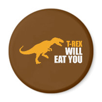 Tyrannosaurus Rex isst Sie magnete