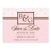 U. erröten Postkarte Browns Save the Date