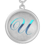U-Monogramm-Halskette