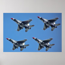 U.S.A.F.thunderbirds-schmutziger Diamant Poster