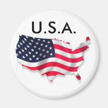 U.S.A. Kühlschrankmagnet