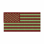 U.S. Flagge - Waldland Besticktes Kapuzenpulli