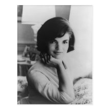 U.S. Porträt First Lady-Jacqueline Kennedy Postkarte