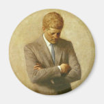 U.S. Präsident John F. Kennedy durch Aaron Shikler Kühlschrankmagnete