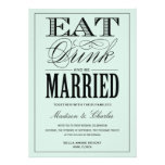 U. SEIEN SIE VERHEIRATETE %PIPE% WEDDING EINLADUNG