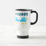 U. tweeten Retweet Reise-Becher - Schale Tee Haferl