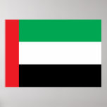 Uae-Flagge Plakate