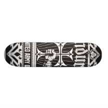 UAOL HAND BEDRUCKTES SKATEBOARD