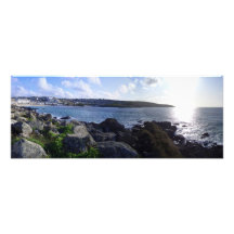 Über den Felsen nach St. Ives Kunstphotos