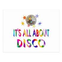 Über Disco postkarten