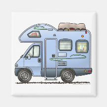 Über Fahrerhaus-Camper RV-Magneten