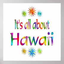 Über Hawaii Posterdrucke