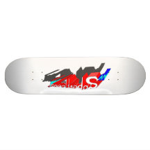 ÜBERFLÜSSIGES Superheldlogo-Skateboard Personalisiertes Deck