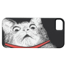 Überraschtes Katzen-Keuchen Meme - iPhone 5 Fall Etui Fürs iPhone 5